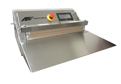 Accu-seal 235-222 Vacuum type Bag sealer machine w/ 1/8 element